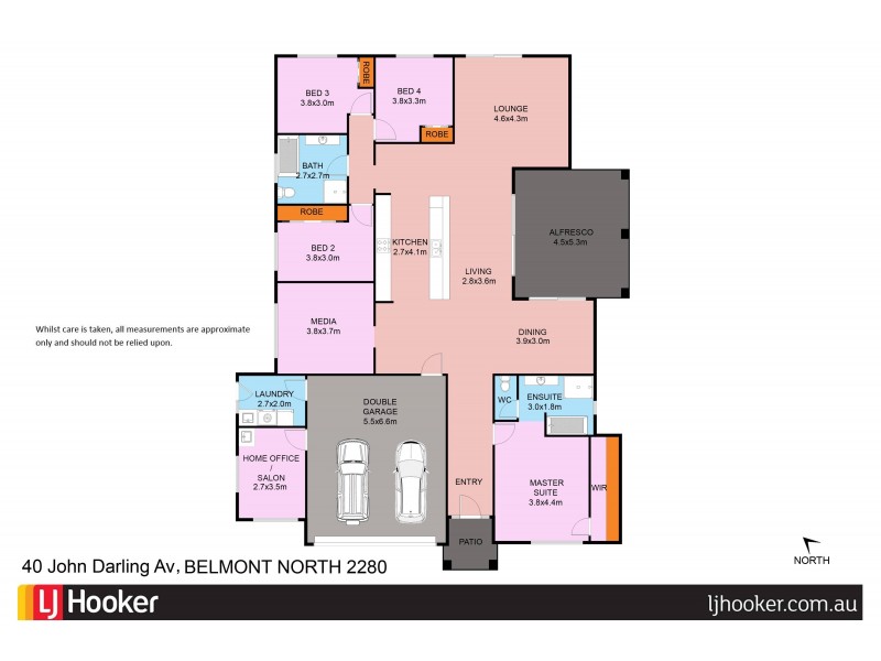 40 John Darling Avenue, Belmont North NSW 2280 Floorplan