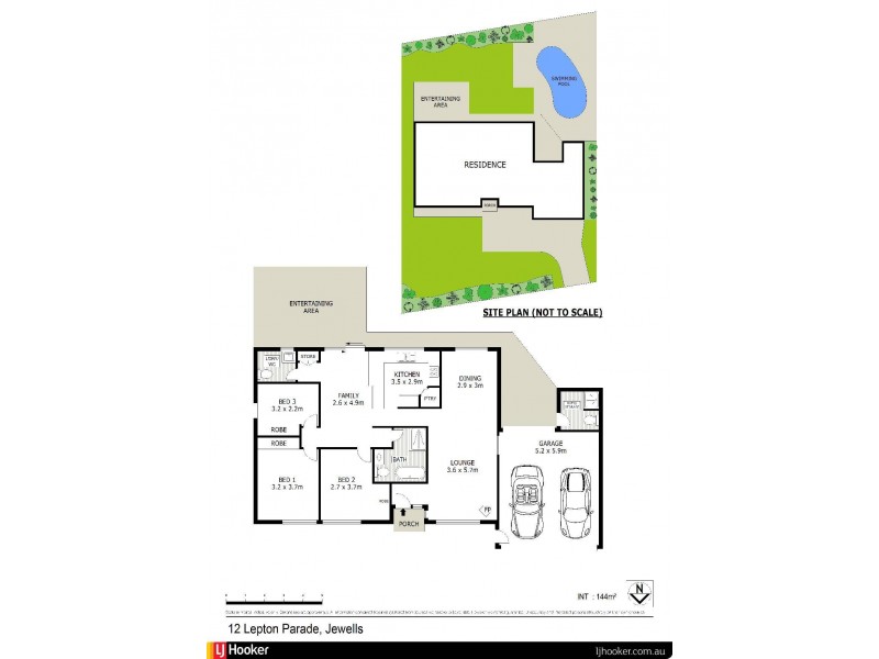 12 Lepton Parade, Jewells NSW 2280 Floorplan