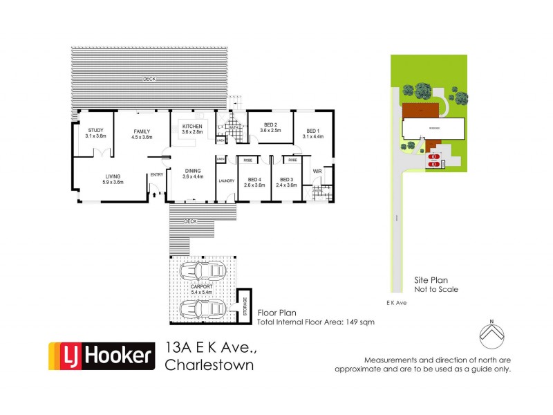 13a E K Avenue, Charlestown NSW 2290 Floorplan