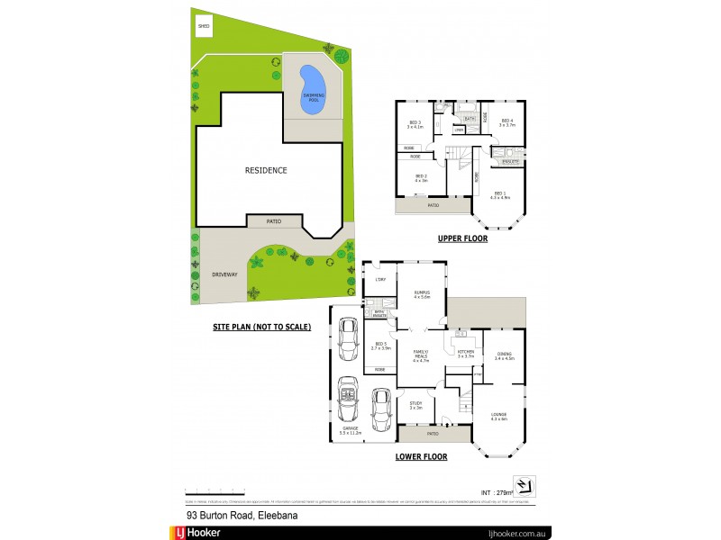 93 Burton Road, Eleebana NSW 2282 Floorplan
