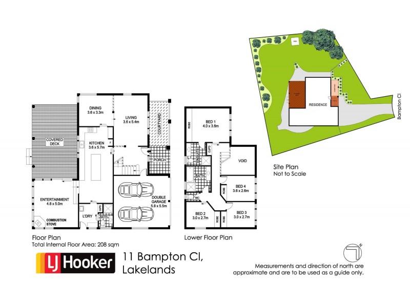 11 Bampton Close, Lakelands NSW 2282 Floorplan