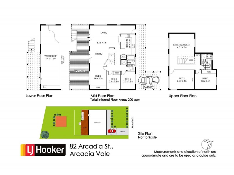 82 Arcadia Street, Arcadia Vale NSW 2283 Floorplan