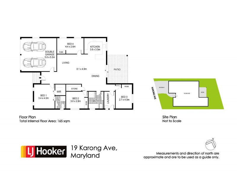 19 Karong Avenue, Maryland NSW 2287 Floorplan