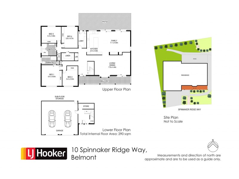 10 Spinnaker Ridge Way, Belmont NSW 2280 Floorplan