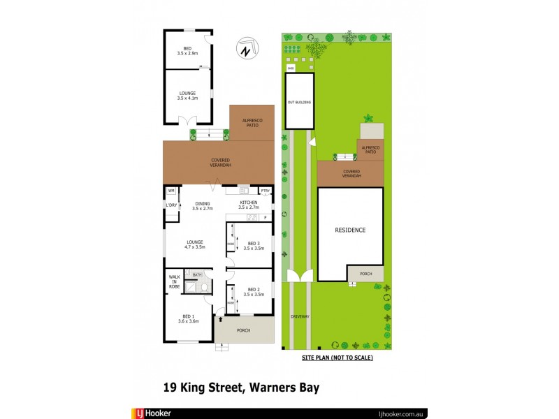 19 King Street, Warners Bay NSW 2282 Floorplan