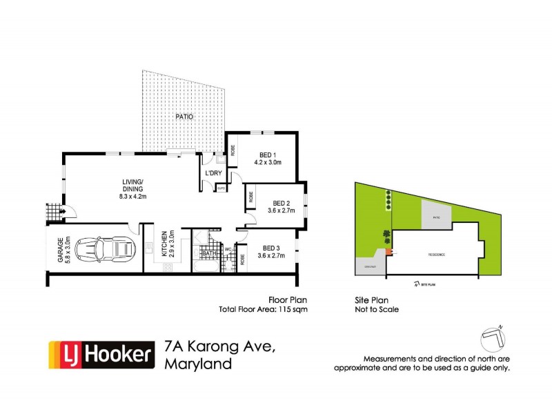 7a Karong Avenue, Maryland NSW 2287 Floorplan