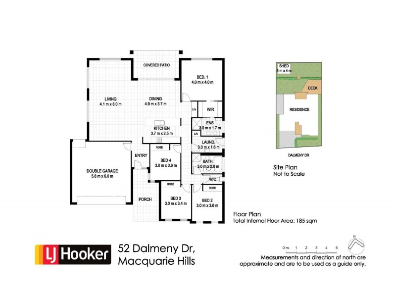 52 Dalmeny Drive, Macquarie Hills NSW 2285 Floorplan