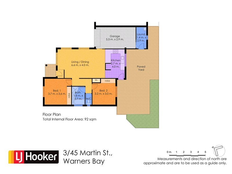3/45 Martin Street, Warners Bay NSW 2282 Floorplan