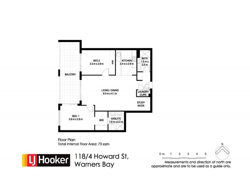 118/4 Howard Street, Warners Bay NSW 2282 Floorplan