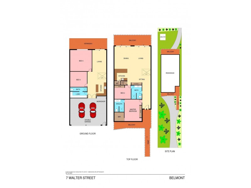 7 Walter Street, Belmont NSW 2280 Floorplan