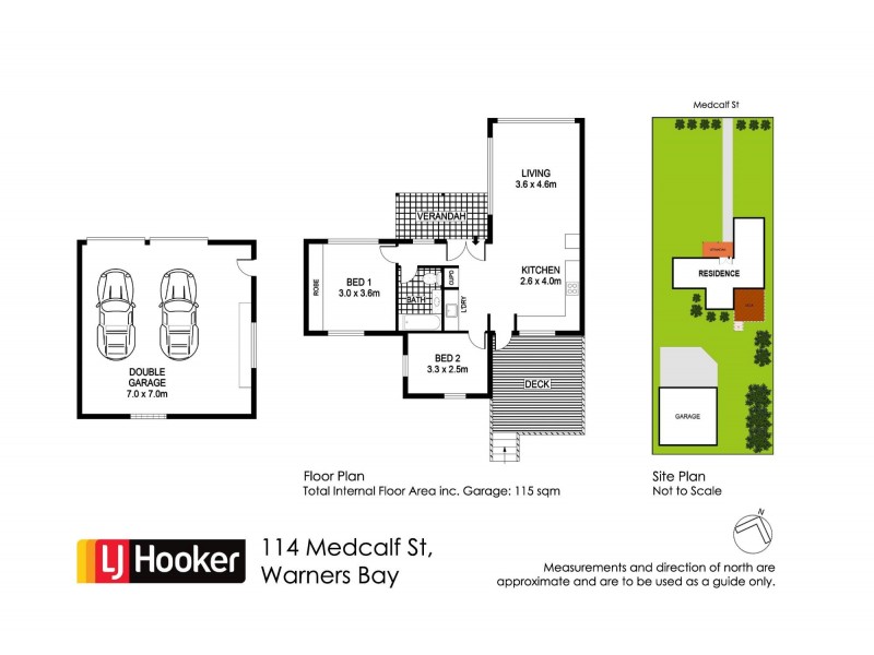 114 Medcalf Street, Warners Bay NSW 2282 Floorplan