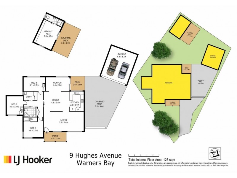 9 Hughes Avenue, Warners Bay NSW 2282 Floorplan