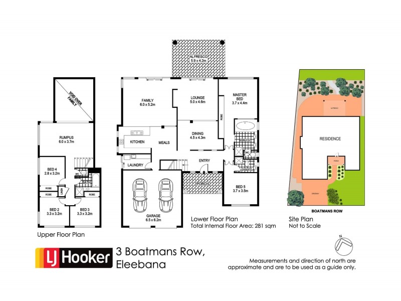 3 Boatmans Row, Eleebana NSW 2282 Floorplan