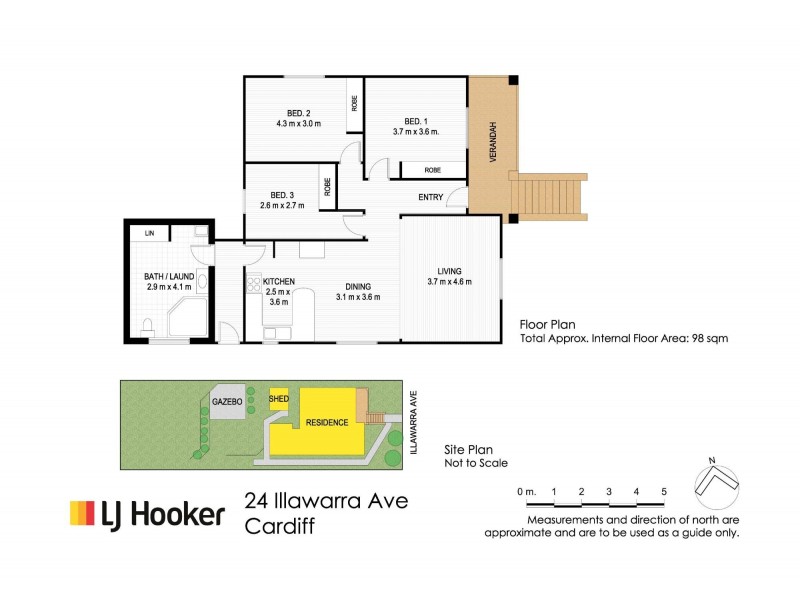 24 Illawarra Avenue, Cardiff NSW 2285 Floorplan