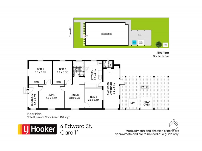 6 Edward Street, Cardiff NSW 2285 Floorplan