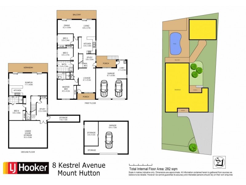 8 Kestrel Avenue, Mount Hutton NSW 2290 Floorplan