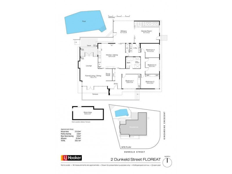 2 Dunkeld Street, Floreat WA 6014 Floorplan