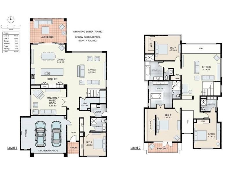 3 Swanway Crescent, Swanbourne WA 6010 Floorplan