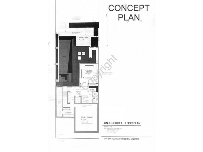 16 Southampton Lane, Mindarie WA 6030 Floorplan