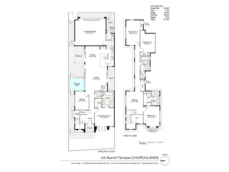 43 Alumni Terrace, Churchlands WA 6018 Floorplan