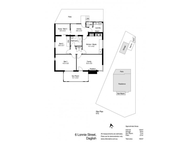 6 Lonnie Street, Daglish WA 6008 Floorplan