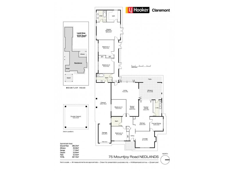 75 Mountjoy Road, Nedlands WA 6009 Floorplan