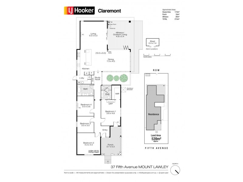 37 Fifth Avenue, Mount Lawley WA 6050 Floorplan