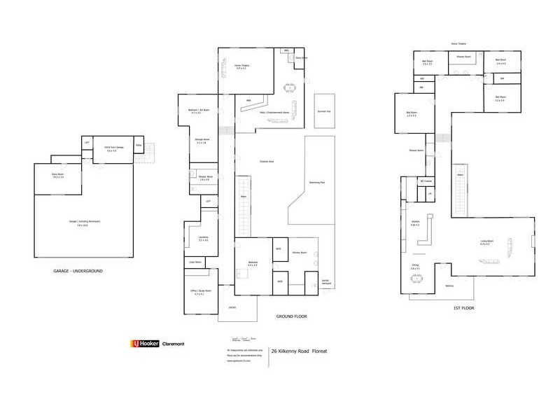 26 Kilkenny Road, Floreat WA 6014 Floorplan