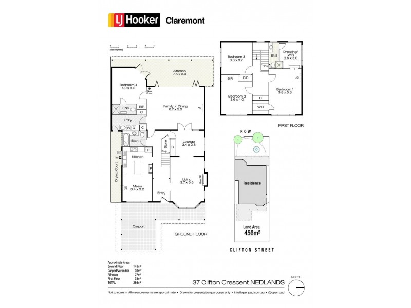 37 Clifton Street, Nedlands WA 6009 Floorplan