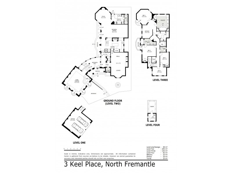 3 Keel Place, North Fremantle WA 6159 Floorplan