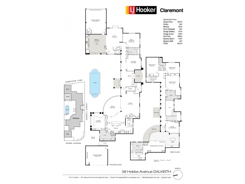 38 Hobbs Avenue, Dalkeith WA 6009 Floorplan