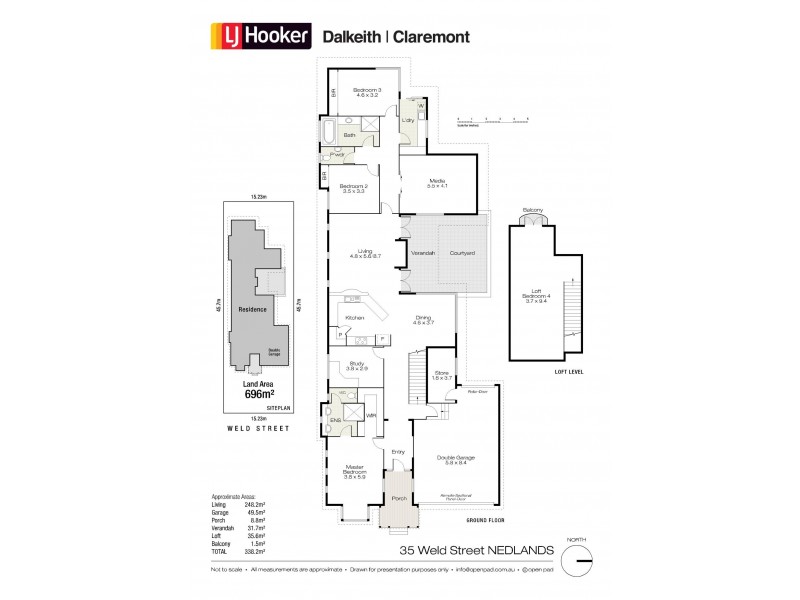 35 Weld Street, Nedlands WA 6009 Floorplan
