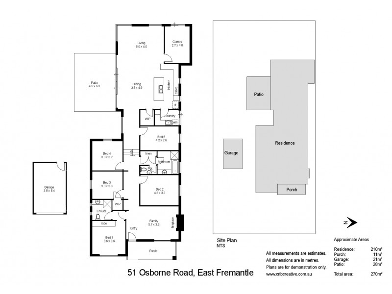 51 Osborne Road, East Fremantle WA 6158 Floorplan