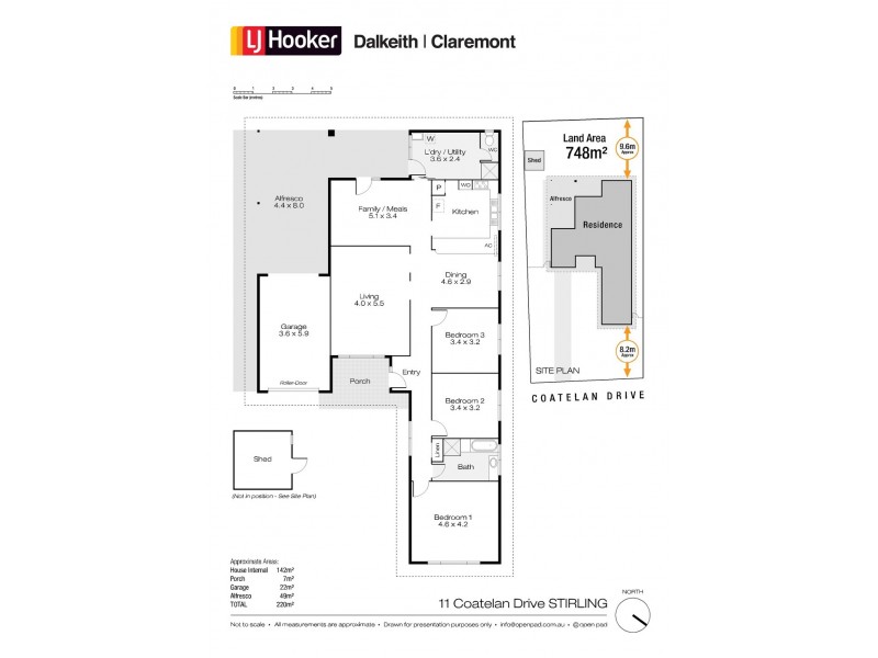 11 Coatelan Drive, Stirling WA 6021 Floorplan