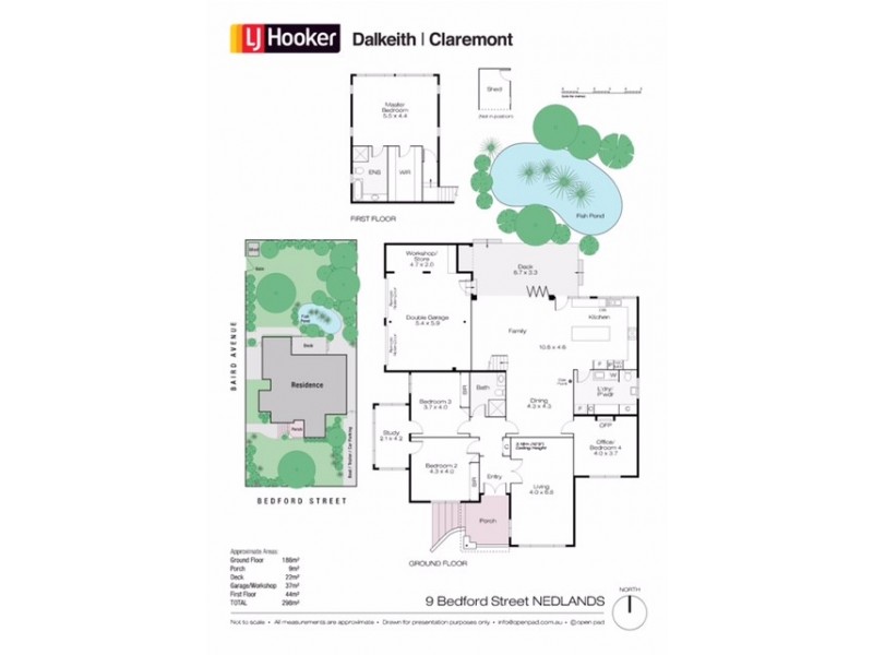 9 Bedford Street, Nedlands WA 6009 Floorplan