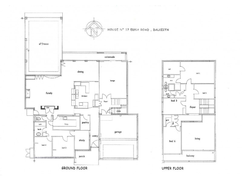17 Edna Road, Dalkeith WA 6009 Floorplan