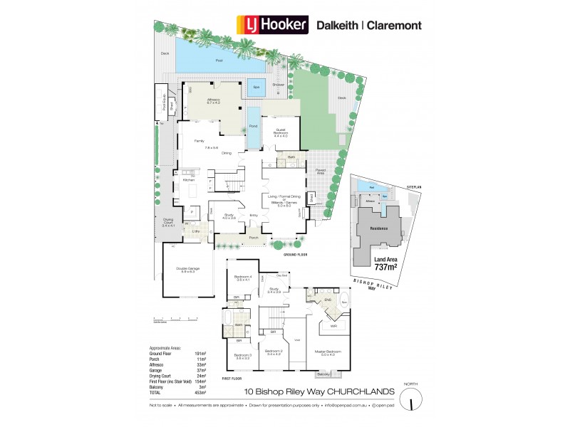 10 Bishop Riley Way, Churchlands WA 6018 Floorplan
