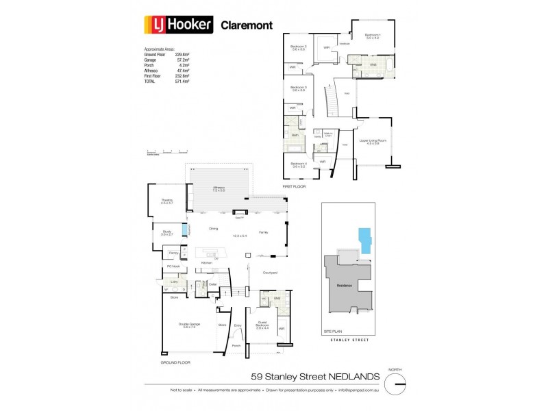 59 Stanley Street, Nedlands WA 6009 Floorplan