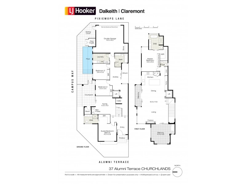37 Alumni Terrace, Churchlands WA 6018 Floorplan