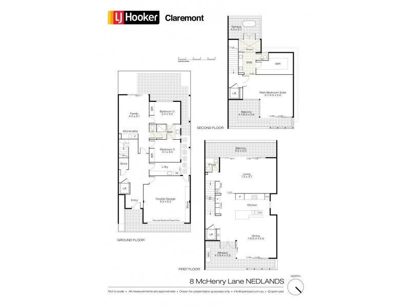 8 McHenry Lane, Nedlands WA 6009 Floorplan