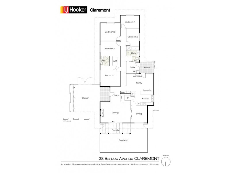 28 Barcoo Avenue, Claremont WA 6010 Floorplan