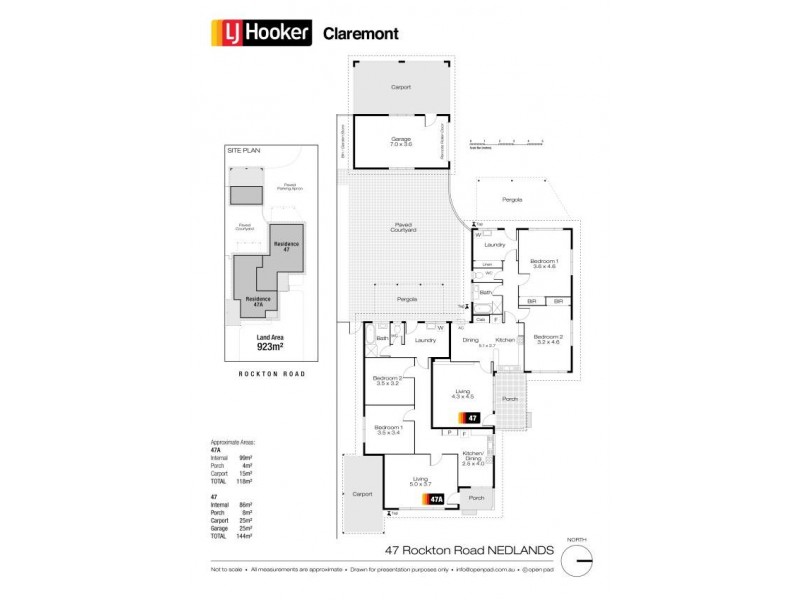 47 Rockton Road, Nedlands WA 6009 Floorplan