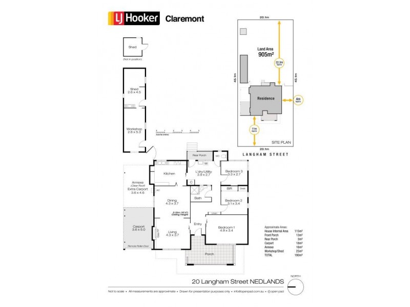 20 Langham Street, Nedlands WA 6009 Floorplan