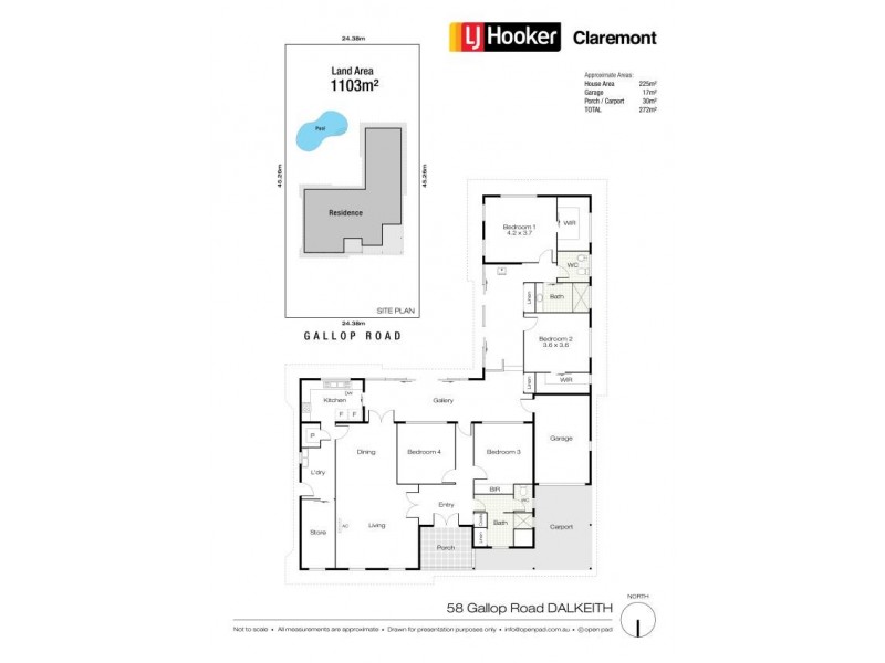 58 Gallop Road, Dalkeith WA 6009 Floorplan
