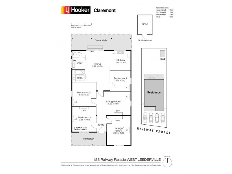 188 Railway Parade, West Leederville WA 6007 Floorplan