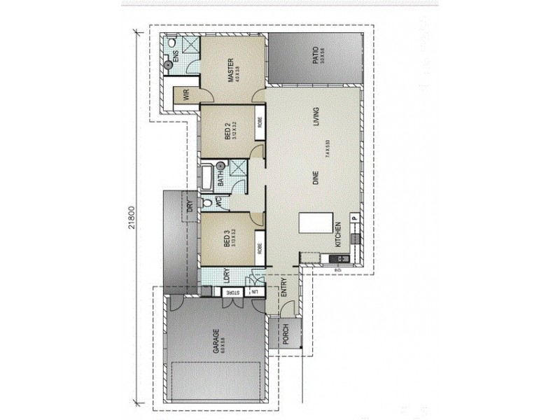 Lot 24 Airlie Retreat, Jubilee Pocket QLD 4802 Floorplan