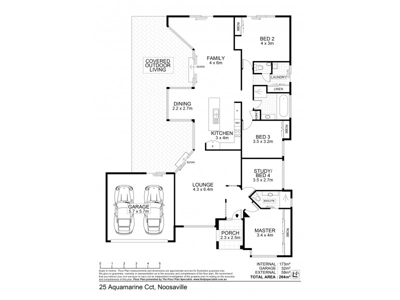 25 Aquamarine Circuit, Noosa Waters QLD 4566 Floorplan