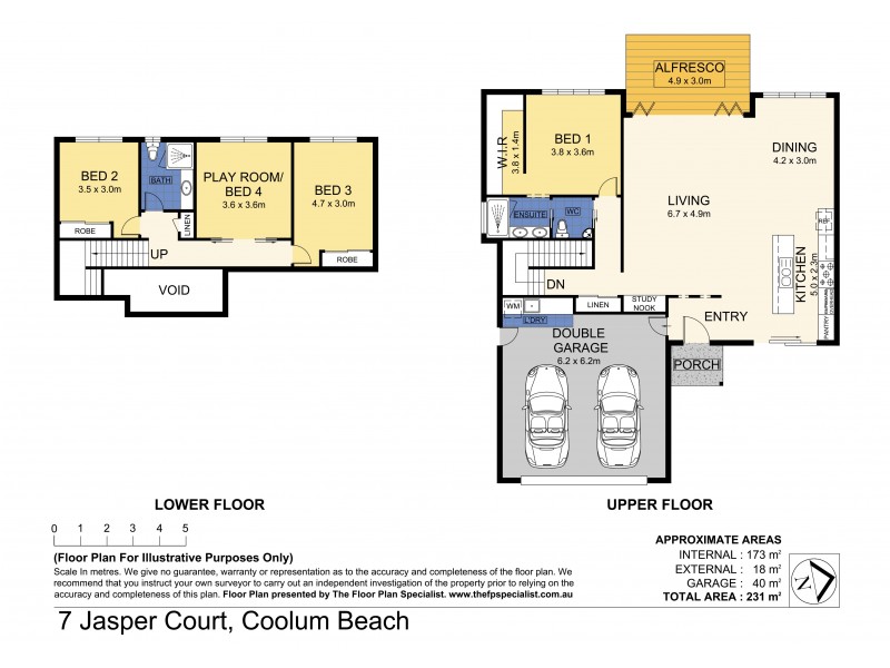 7 Jasper Court, Coolum Beach QLD 4573 Floorplan