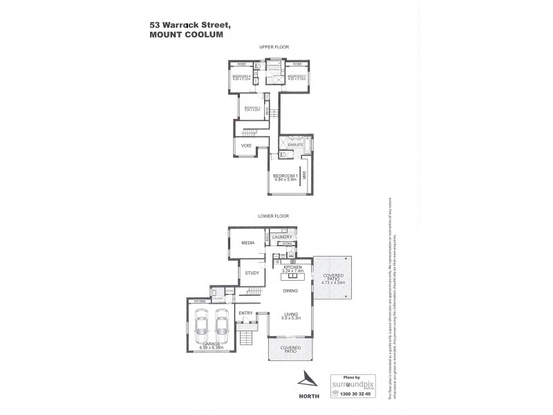 53 Warrack Street, Mount Coolum QLD 4573 Floorplan
