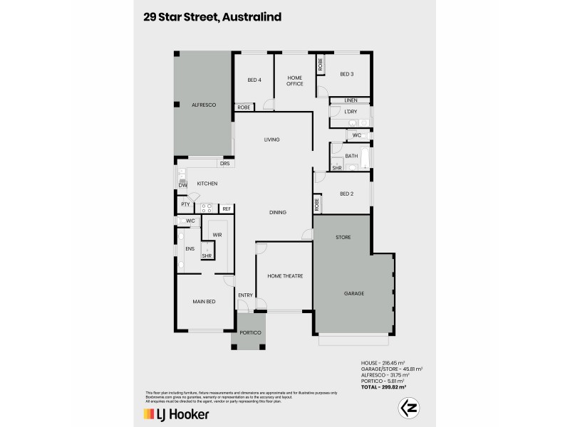 29 Star Street, Australind WA 6233 Floorplan